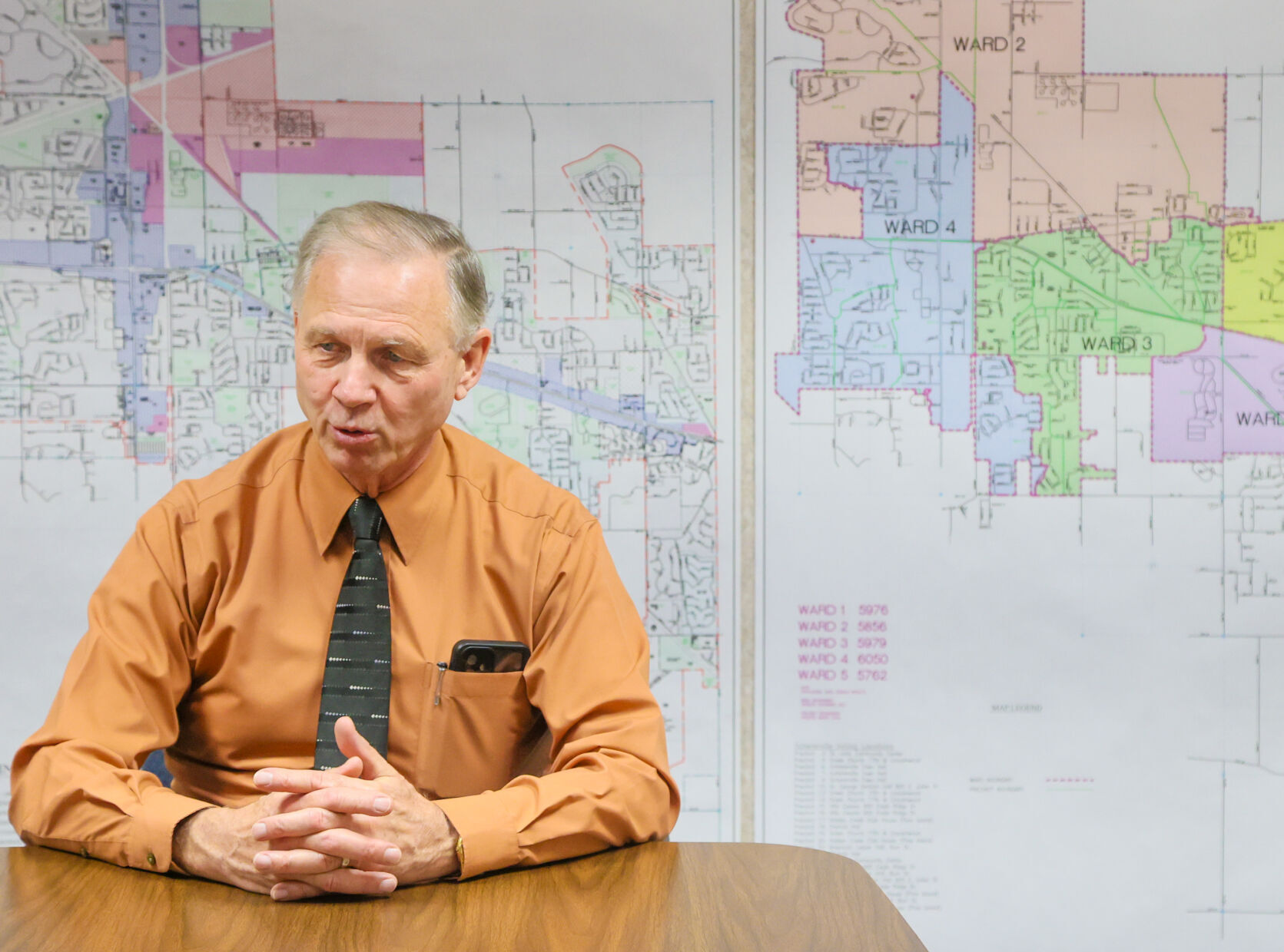 Schererville City Manager Bob Volkmann retires